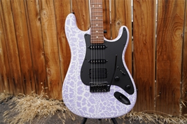 Schecter  USA CUSTOM SHOP Traditional Purple Satin Crackle 6-String Electric Guitar 2022