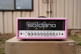 SOLDANO SLO-30 Custom  Pink Tolex  30-Watt Tube Guitar Head 2022