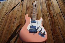 G&L USA Legacy HH Sunset Coral  6-String Electric Guitar 