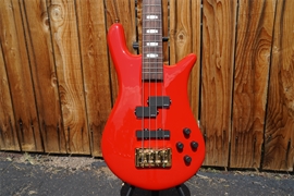 Spector Euro-4 Classic Red 4-String Electric Bass Guitar 2022