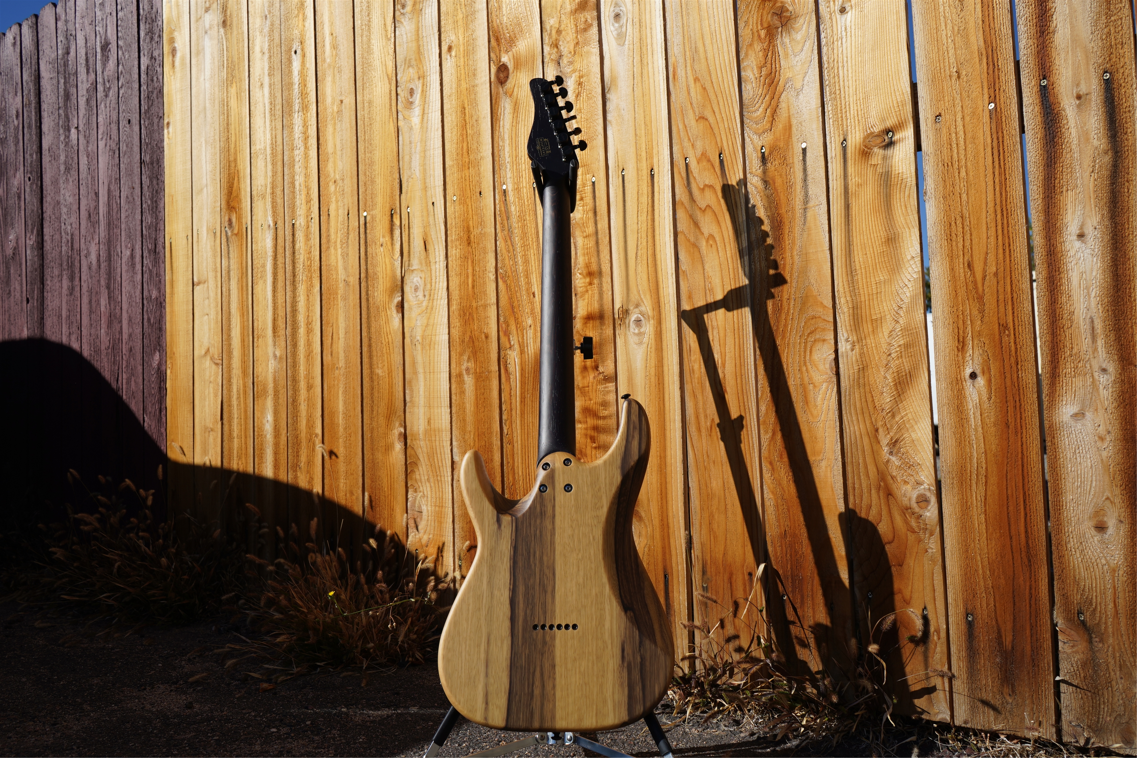 Schecter DIAMOND SERIES Sun Valley Super Shredder Exotic Hardtail Black  Limba 6-String Electric Guitar