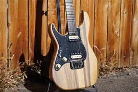 Schecter DIAMOND SERIES Sun Valley Super Shredder Exotic Hardtail Black Limba Left Handed 6-String Electric Guitar 