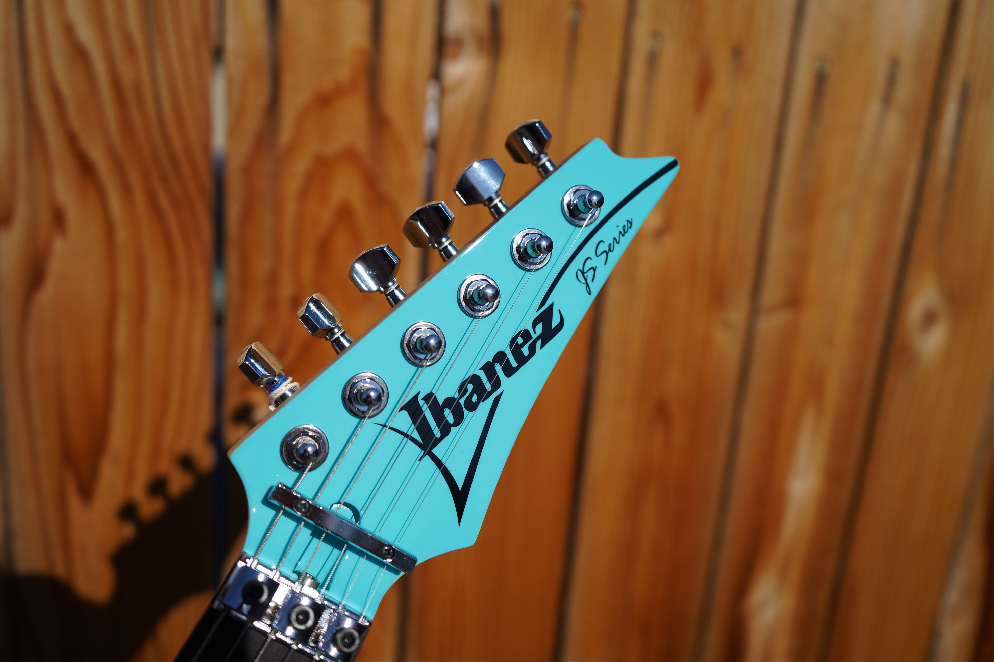 IBANEZ JS2410 Joe Satriani Sky Blue 6 String Electric Guitar