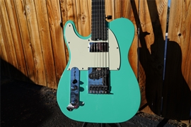 Schecter DIAMOND SERIES Nick Johnston PT Atomic Green Left Handed 6-String Electric Guitar  2023