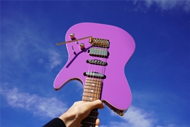 IBANEZ   Lari Basilio LB1  Violet 6-String Electric Guitar  