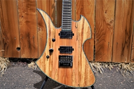 B.C. Rich Mockingbird Extreme Evertune Spalted Maple Left Handed 6-String Electric Guitar  