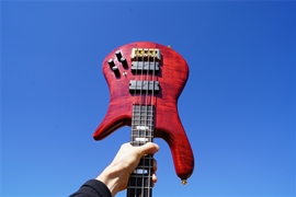 Spector Euro4LT Rudy Sarzo - Scarlett Red Gloss   4-String Electric Bass Guitar 2022