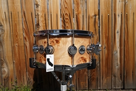 DW USA Collectors Exotic Series - Exotic Mapa Burl - 6.5 x 14" Maple Snare Drum