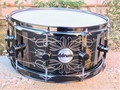 ddrum   THE TATTOOED LADY 6.5X14 Steel Snare Drum 