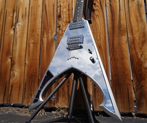 Dean USA Michael Amott Tyrant Tin Man - Metallic Silver with Chrome PG 6-String Electric Guitar
