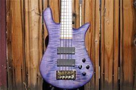 Spector Euro 5 LX Maple Fingerboard   – Ultra Violet Gloss 5-String Electric Bass Guitar