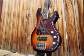 	G&L USA Fullerton Deluxe SB-2 3-Tone Sunburst 4-String Electric Bass Guitar 2024