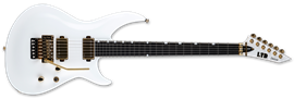 LTD H3-1000FR Snow White 6-String Electric Guitar 2023