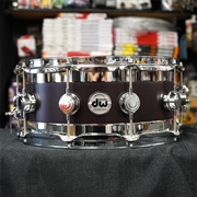 DW USA Collectors Edge Series 6x14" Maple Snare Drum - Intense Lavender Satin Oil