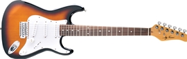 Jay Turser JT-30 Tobacco Sunburst 3/4 Size 22.5 Inch Scale 6-String Electric Guitar