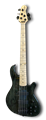 LAKLAND Skyline 55-OS Trans Black 5-String Electric Bass Guitar 2020