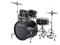 Ludwig Accent Fuse Outfit # LC170 - Black - Complete Drum Set