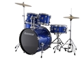 Ludwig Accent Fuse Outfit #LC170 - Blue - Complete Drum Kit