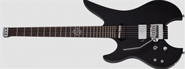 Schecter DIAMOND SERIES Synyster Gates Custom TR Headless LH Satin Black Left Handed 6-String Electric Guitar
