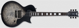 LTD DELUXE EC-01FT Charcoal Burst Satin 6-String Electric Guitar 2025