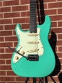 Schecter DIAMOND SERIES Nick Johnston Traditional Atomic Green Left Handed 6-String Electric Guitar  