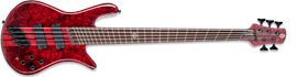 	Spector NS Dimension 5 - Multi Scale -Inferno Red  5-String Bass Guitar 2022