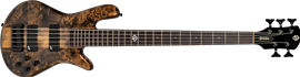 Spector NS Ethos-5 Super Faded Black Gloss - 5-String Bass Guitar 2022