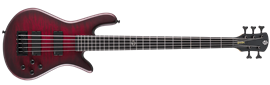 Spector NS Pulse-II Black Cherry Matte 5-String Electric Bass Guitar 2022