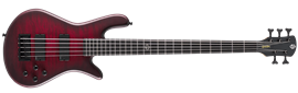 Spector NS Pulse-II Black Cherry Matte 5-String Electric Bass Guitar  