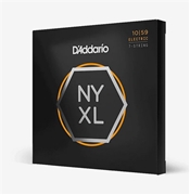 D'Addario 10-59 Regular Light 7-String Electric Guitar Strings NYXL1059