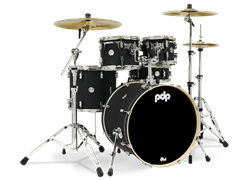 PDP PDCM2215BK - CONCEPT MAPLE - SATIN BLACK FINISHPLY - 5-PIECE KIT