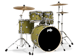 PDP PDCM2215SO - CONCEPT MAPLE - SATIN OLIVE FINISHPLY - 5-PIECE SHELL PACK