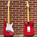 G&L TRIBUTE SERIES Legacy  Fullerton Red 6-String Electric Guitar  