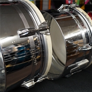 USED - Vintage 1960s Rogers USA Chrome Timbales 13" & 14"