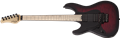 Schecter DIAMOND SERIES Miles Dimitri Baker SVSS Crimson Red Burst Satin Left Handed 6-String Electric Guitar  