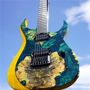 Schecter USA CUSTOM SHOP Sunset Extreme 6 Stabilized Burl  Top  6-String Electric Guitar 2025