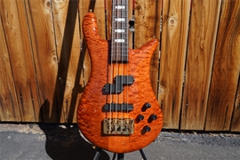 Spector Euro4 LX Doug Wimbish Amber Stain Gloss  4-String Electric Bass Guitar 2023