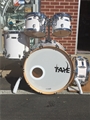 TAYE Studio Maple  SM522S  Trans White  5-piece shell pack