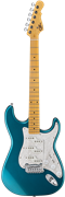 G&L TRIBUTE SERIES Comanche Emerald Blue 6-String Electric Guitar 2022