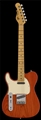 G&L TRIBUTE SERIES ASAT  Classic  Clear Orange Left Handed 6-String Electric Guitar  