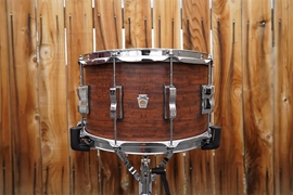 USED - Ludwig USA Classic Maple Series Walnut Wrap 8 x 14" Maple Shell Snare Drum