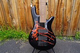 Spector Legend-5 Alex Webster Blood Drip Black   5-String Electric Bass Guitar 2023