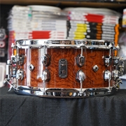 USED - Mapex Black Panther Shadow 6.5x14" Birch/Walnut Snare Drum w/ Rosewood Outer Veneer