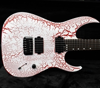 Schecter USA CUSTOM SHOP Sunset Extreme-6 Blood Crackle 6-String Electric Guitar