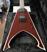 DEAN USA Custom Shop Michael Amott Tyrant Burgundy/White 6-String Electric Guitar  (ARTIST PROOF)