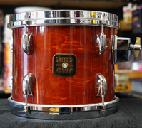 USED - Vintage 2000 Gretsch USA Custom 10" Maple Tom - Mahogany Stain Lacquer | 8x10"