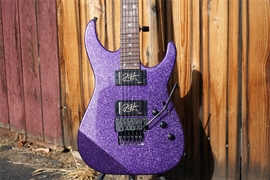 ESP Custom Shop KH-2 Neck Thru Purple Sparkle Kirk Hammett 6-String Electric Guitar 