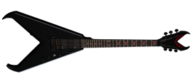 Dean Kerry King V Black Satin  6-String Electric Guitar  