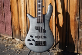 Spector Euro4LX Black Stain Matte Left Handed 4-String Electric Bass Guitar 2025