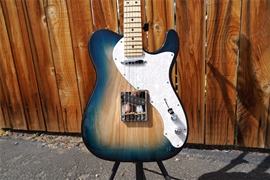 G&L  USA  ASAT Classic Thinline   Mako Blue 6-String Electric Guitar 2023